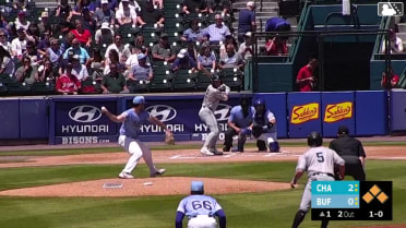 Conor Larkin In play, run(s) to Andy Weber