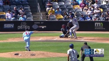 Trent Baker In play, run(s) to Eric Wagaman