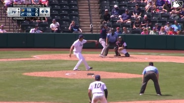 Gage Workman singles on a line drive to right fielder Kahlil Watson. Cal Stevenson scores. Bennett Lee to 2nd.
