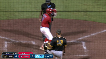 Aroon Escobar's two-homer game