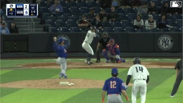 Tyler Wilson singles on a line drive to center fielder Heriberto Rincon. Wilson Rodriguez scores.