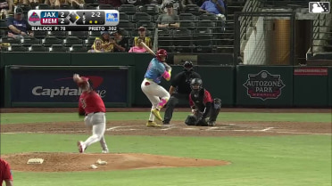 Bradley Blalock In play, run(s) to César Prieto