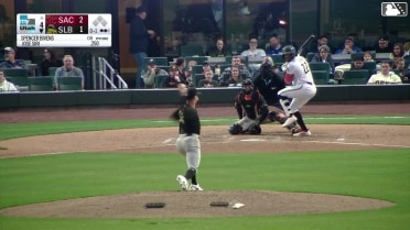 Spencer Bivens In play, run(s) to Jose Siri