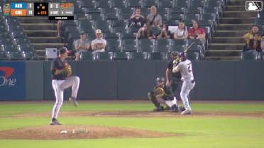 Alfonsin Rosario homers (7) on a fly ball to left center field. Jaison Chourio scores.