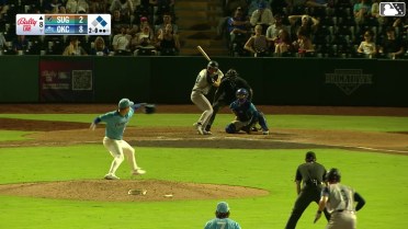 Lucas Spence homers (7) on a fly ball to right center field. Zach Dezenzo scores. César Salazar scores.