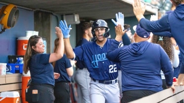 Hooks Slay Skid with 10-6 Win