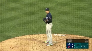 Drey Jameson strikes out three in scoreless frame