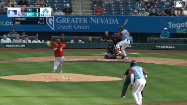 Jhonathan Díaz In play, run(s) to Jose Fernandez