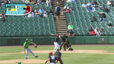 Trent Farquhar singles on a ground ball to left fielder Brian Sanchez. Joel Dragoo scores.