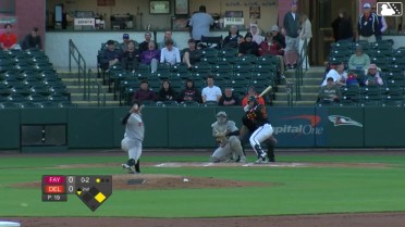Andrés Nolaya strikes out swinging and Raylin Ramos caught stealing 2nd, catcher Arturo Flores to second baseman Hector Salas to catcher Arturo Flores.