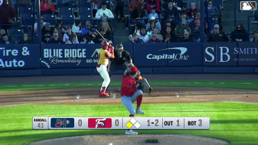 Bryan Rincon grounds out softly to first baseman Sam Brown. Dante Nori scores.