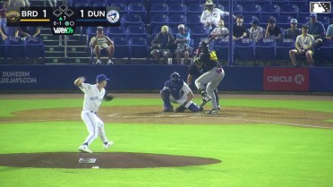 Murf Gray homers (1) on a fly ball to right center field.