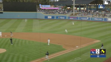 Ty Harvey singles on a ground ball to right fielder Jaron Elkins. Jose Verdugo scores. Ryan Wideman to 3rd.