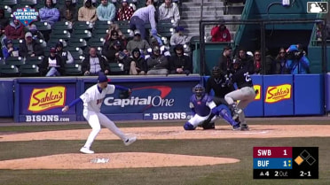 Jesse Hahn Ball to Ali Sánchez