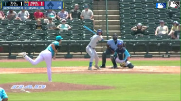 Hunter Patteson In play, run(s) to Chris Newell