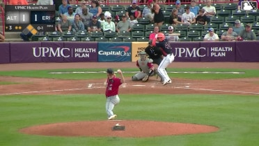 Nick Dombkowski In play, run(s) to Thayron Liranzo