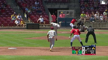 Jay Thomason singles on a line drive to left fielder Josh Adamczewski. Khadim Diaw to 3rd. Yasser Mercedes to 2nd.