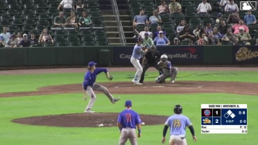 Brayden Taylor singles on a ground ball to left fielder Carter Trice. Austin Overn scores. Caden Bodine to 3rd.