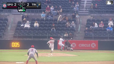 Anthony Scull homers (11) on a fly ball to center field.