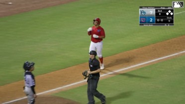 Eduardo Tait swats a solo homer