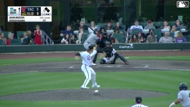 Spencer Packard homers (3) on a fly ball to right field. Victor Labrada scores. Jhonny Pereda scores.