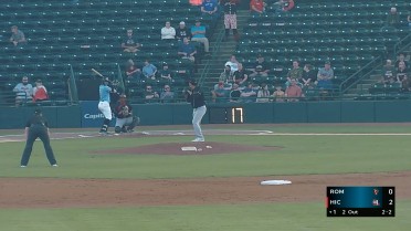 Herick Hernandez's first High-A strikeout