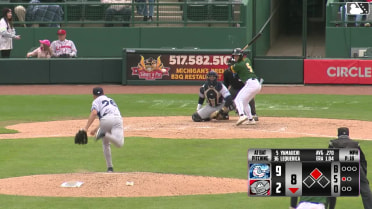 Casey Yamauchi singles on a line drive to right fielder Patrick Lee. Bobby Boser scores.