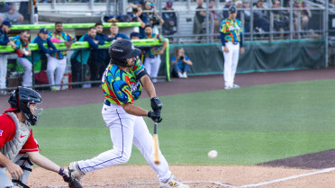 Aiden Taurek doubles (4) on a sharp line drive to center fielder Austin Smith. Cesar Quintas scores. Anthony Donofrio scores. Axel Sanchez scores.
