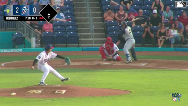Gabriel Silva homers (1) on a fly ball to left field.