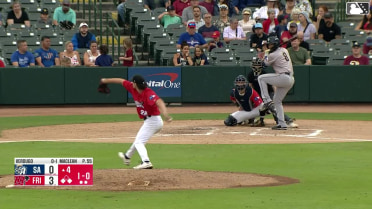 Dylan MacLean Ball to Luis Verdugo