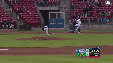 Rayne Doncon homers (3) on a fly ball to left field.