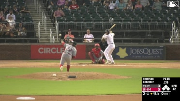 Caleb Bonemer's seventh home run for Double-A