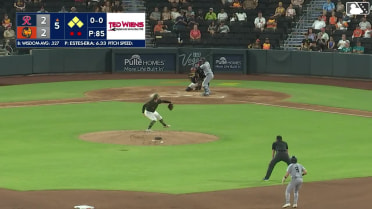 Joey Estes In play, run(s) to Patrick Wisdom