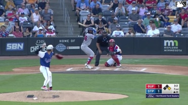 Bailey Ober Swinging Strike to Je'Von Ward