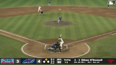 Grayson Moore In play, run(s) to Ethan O'Donnell