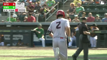 Kyle Karros' solo home run