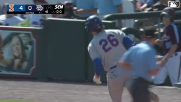 Ryan Clifford's solo home run