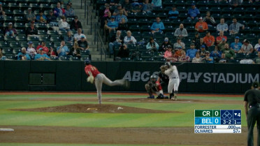 Jose Olivares fans seven over 4 1/3 innings 