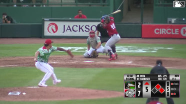 Jose Meza singles on a ground ball to right fielder Pedro Pineda. Charles Davalan scores. Nico Perez to 3rd.