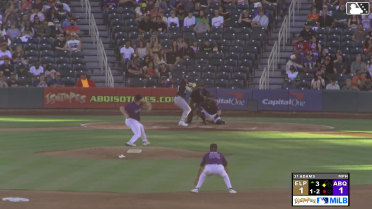 Carlos Rodríguez out on a sacrifice fly to left fielder Drew Avans. Anthony Vilar scores.