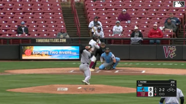 Aiden May In play, run(s) to Braylon Payne