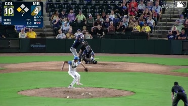 JC Vanek doubles (9) on a line drive to right fielder Derik Alcantara. Jhonayker Ugarte scores.