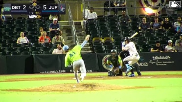 Andres Valor homers (1) on a fly ball to left field. Luis Arana scores.