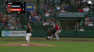 Jason Delay homers (2) on a fly ball to left center field. Mikey Romero scores.