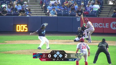 Miguel Sime Jr. Ball to Brandon Lewis