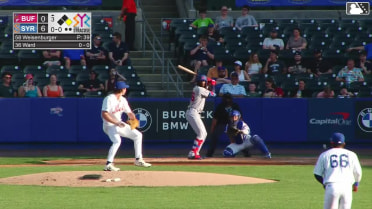 Je'Von Ward homers (3) on a fly ball to right center field. Josh Rivera scores.