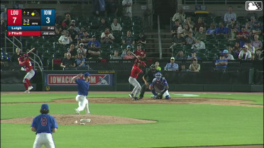 Dominic Pitelli doubles (2) on a line drive to right fielder Chas McCormick. Michael Toglia scores.