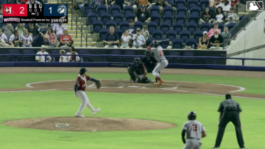 Paulino Santana reaches on a throwing error by third baseman Juan Ortuno. Yolfran Castillo scores. Paulino Santana to 2nd.