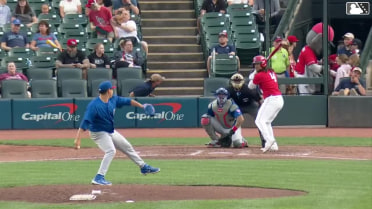 Michael Chavis homers (2) on a fly ball to left center field.