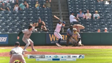 Abraham Toro homers (15) on a fly ball to left field. Matthew Lugo scores.